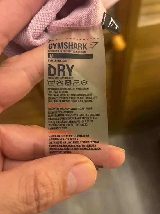 Gymshark womens Pink Seamless Active Leggings - Picture 4 of 4